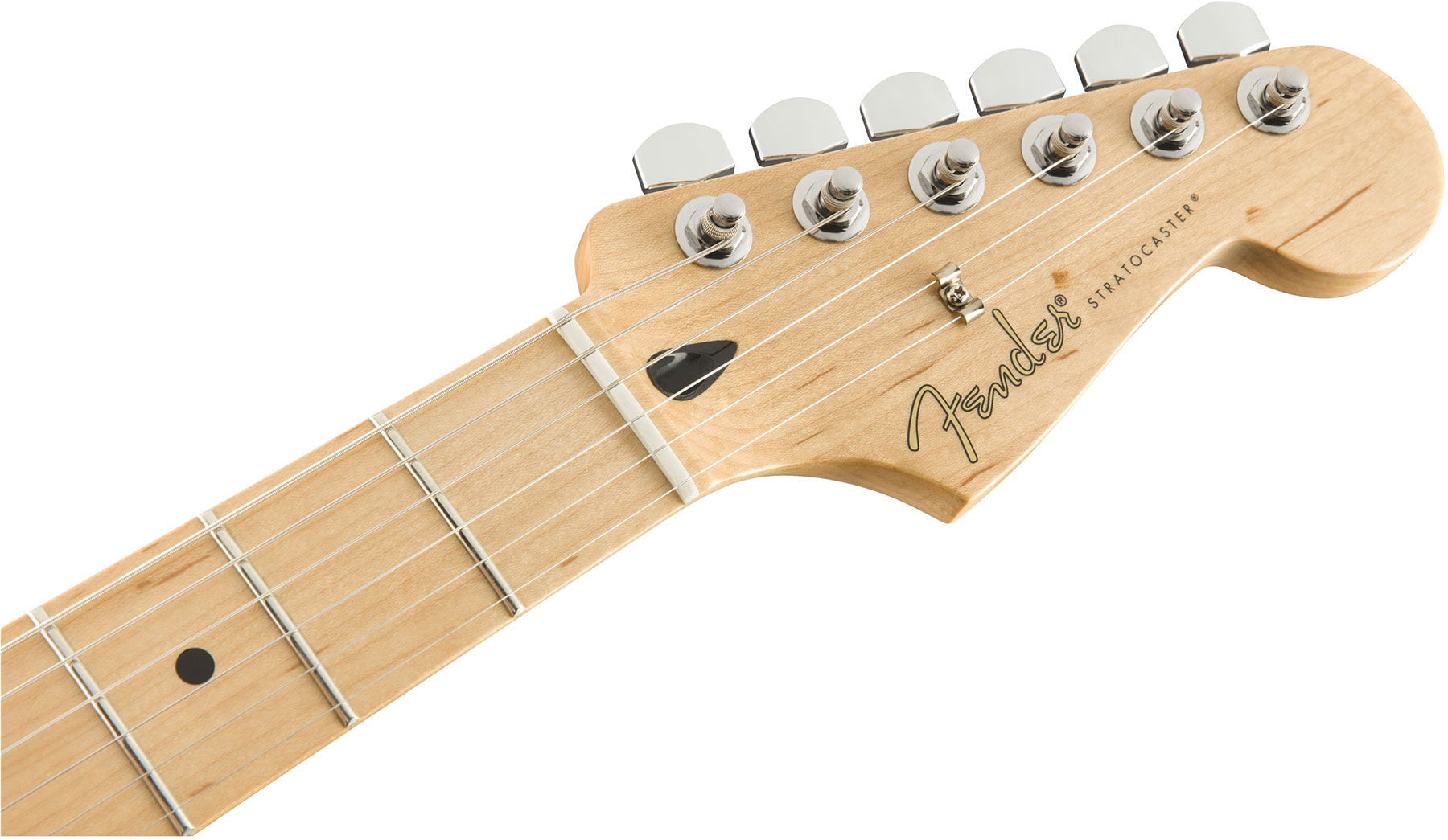 Fender Strat Player Lh Gaucher Mex Sss Mn - Polar White - Guitarra electrica para zurdos - Variation 3