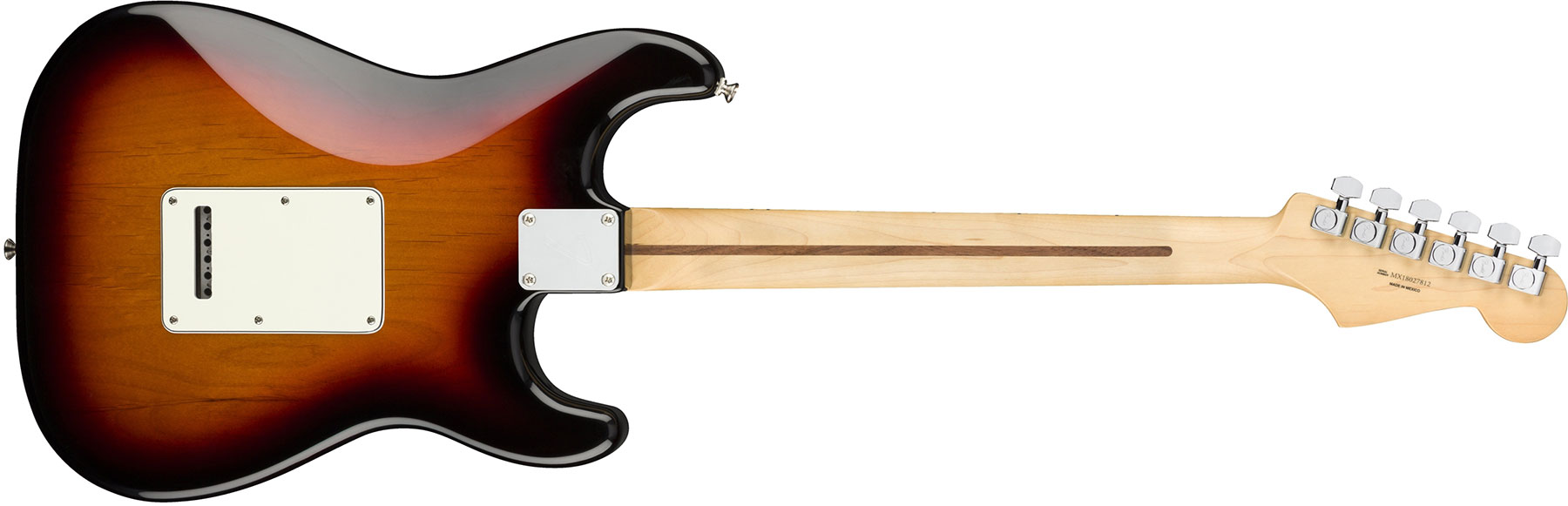 Fender Strat Player Lh Gaucher Mex Sss Mn - 3-color Sunburst - Guitarra electrica para zurdos - Variation 4