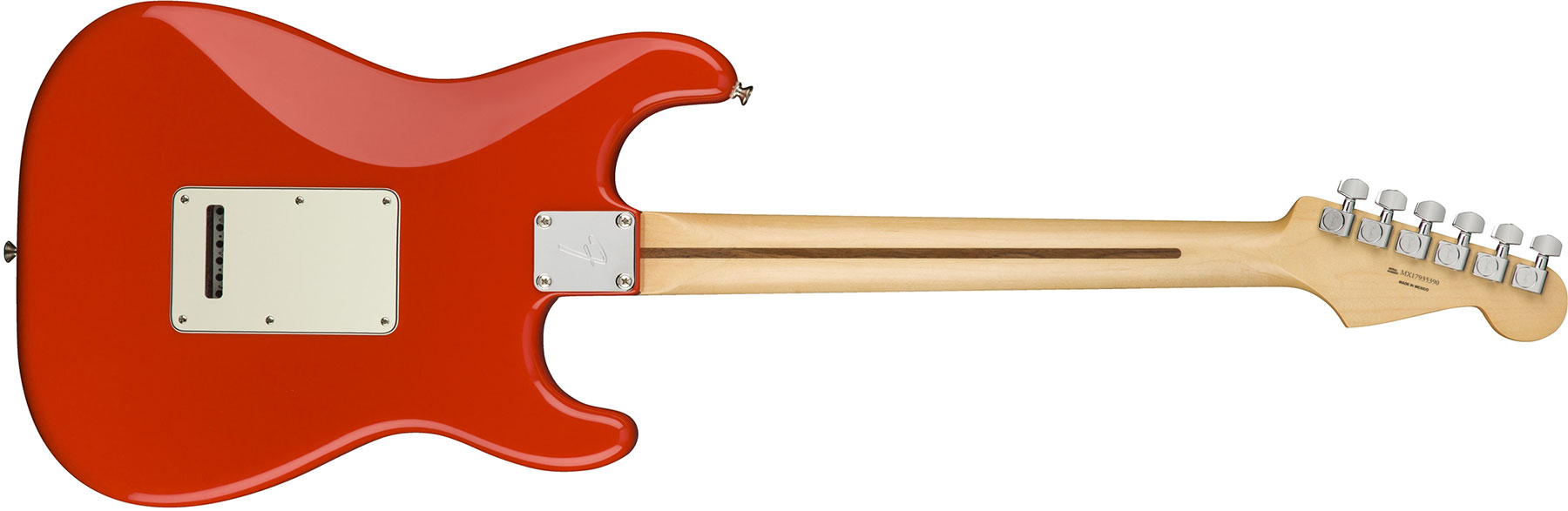 Fender Strat Player Lh Gaucher Mex Sss Pf - Sonic Red - Guitarra electrica para zurdos - Variation 1