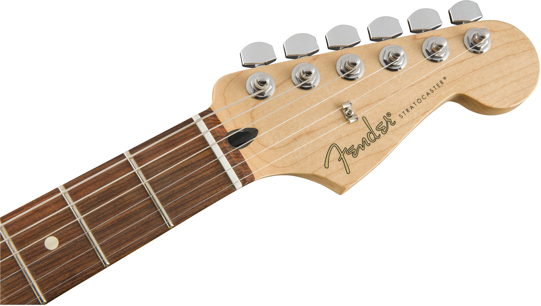 Fender Strat Player Lh Gaucher Mex Sss Pf - Black - Guitarra electrica para zurdos - Variation 2