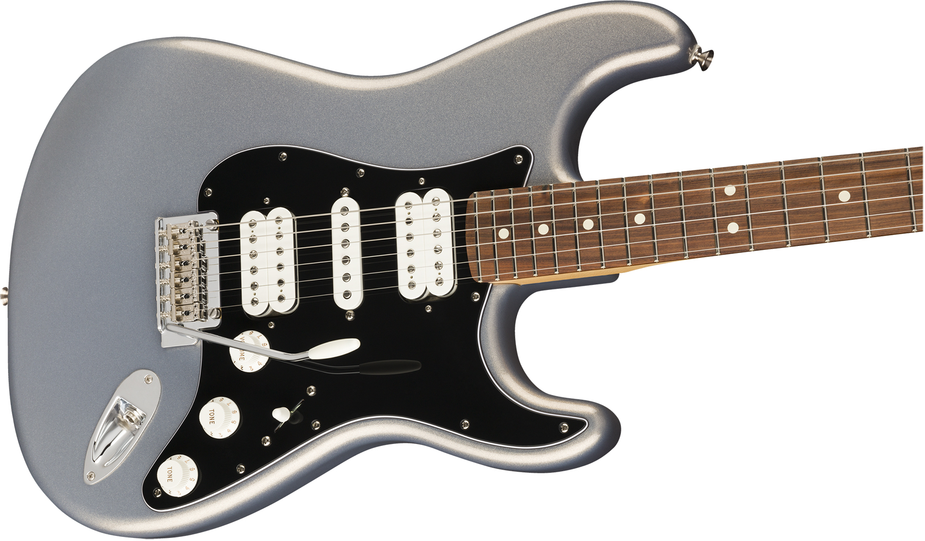 Fender Strat Player Mex Hsh Pf - Silver - Guitarra eléctrica con forma de str. - Variation 3