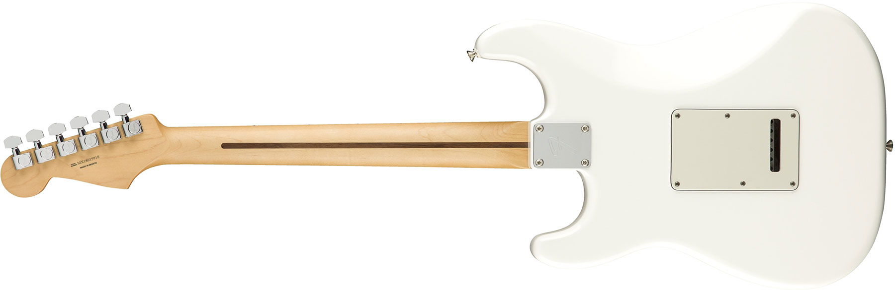 Fender Strat Player Mex Hss Mn - Polar White - Guitarra eléctrica con forma de str. - Variation 1