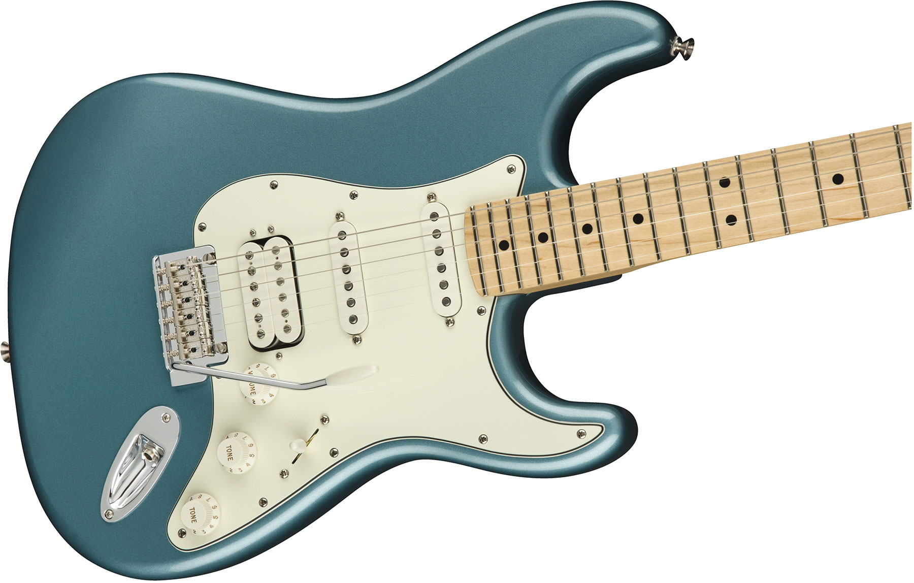 Fender Strat Player Mex Hss Mn - Tidepool - Guitarra eléctrica con forma de str. - Variation 2