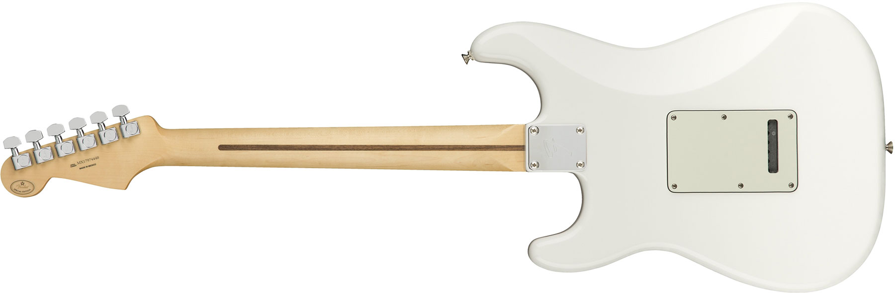 Fender Strat Player Mex Hss Pf - Polar White - Guitarra eléctrica con forma de str. - Variation 1