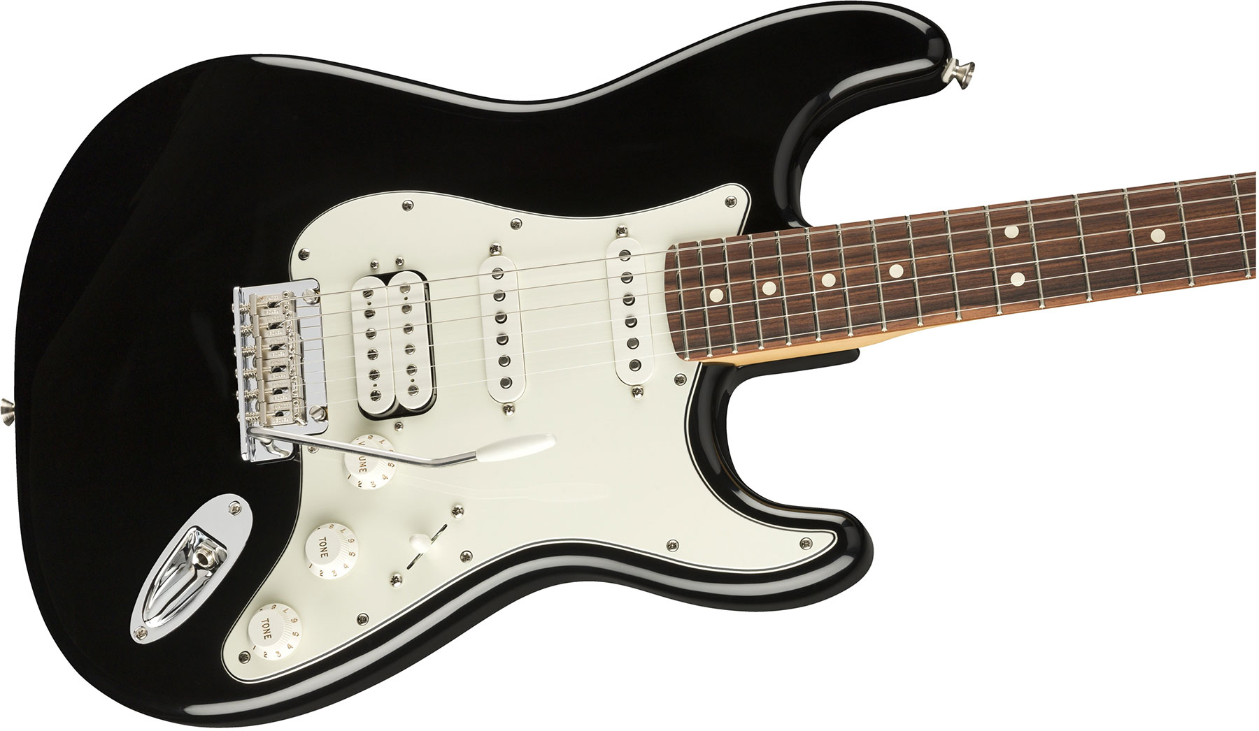 Fender Strat Player Mex Hss Pf - Black - Guitarra eléctrica con forma de str. - Variation 2