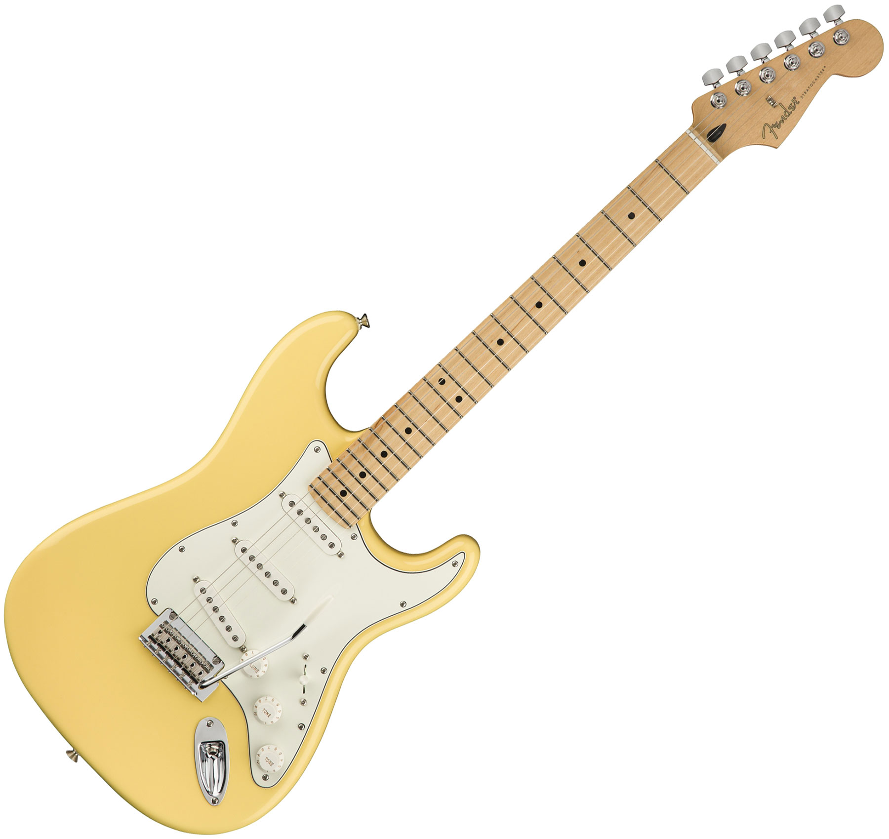 Guitarra eléctrica de cuerpo sólido Fender Player Stratocaster (MEX, MN) -  buttercream amarillo
