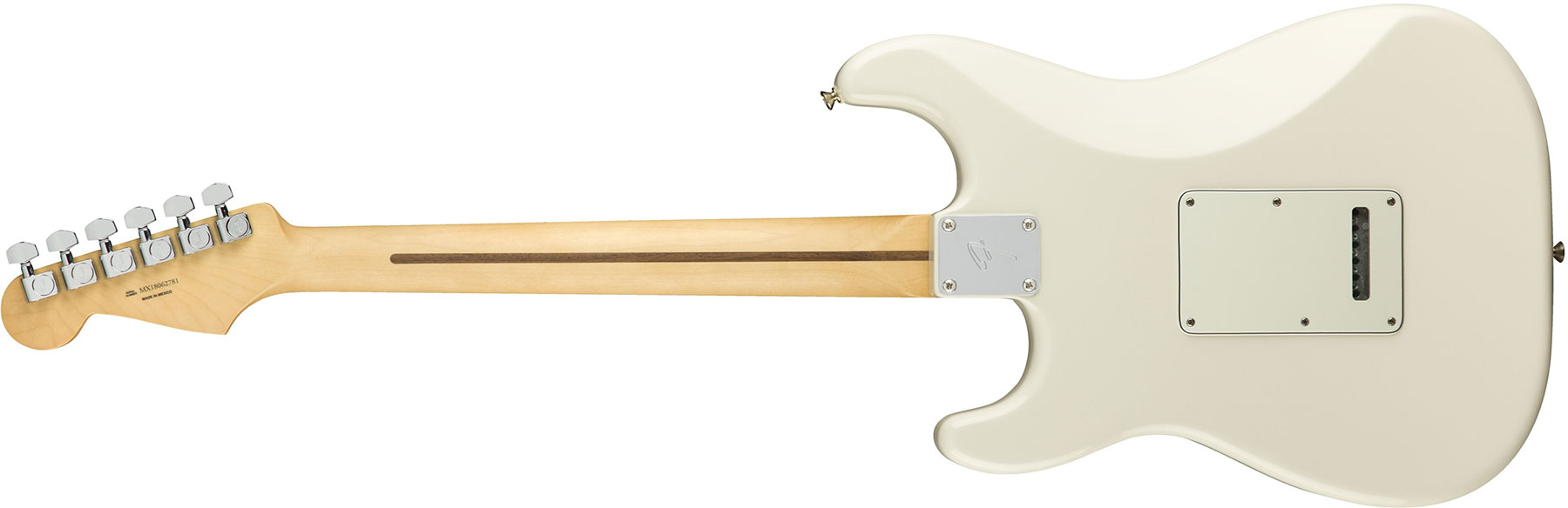 Fender Strat Player Mex Sss Mn - Polar White - Guitarra eléctrica con forma de str. - Variation 1