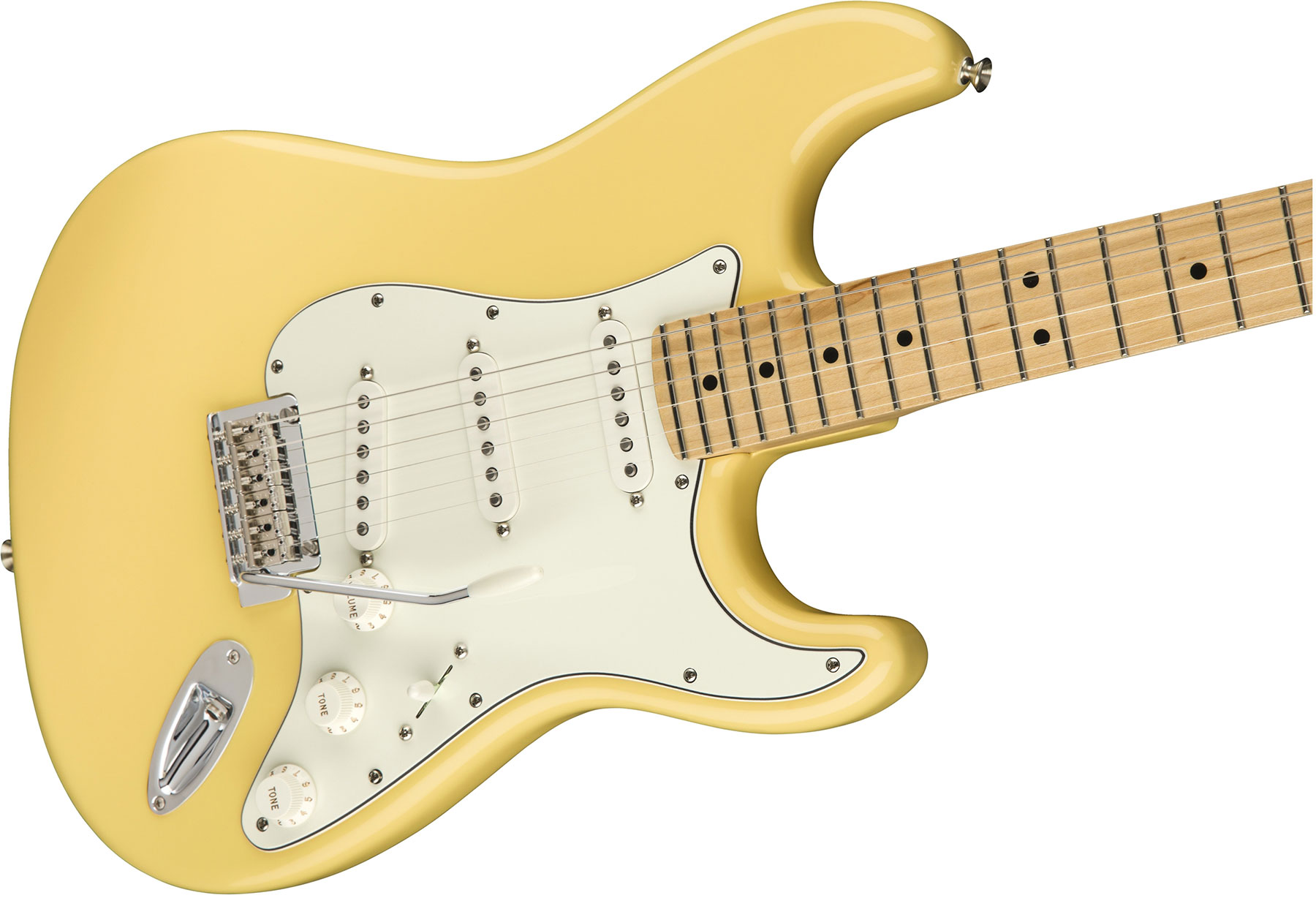 Fender Strat Player Mex Sss Mn - Buttercream - Guitarra eléctrica con forma de str. - Variation 2