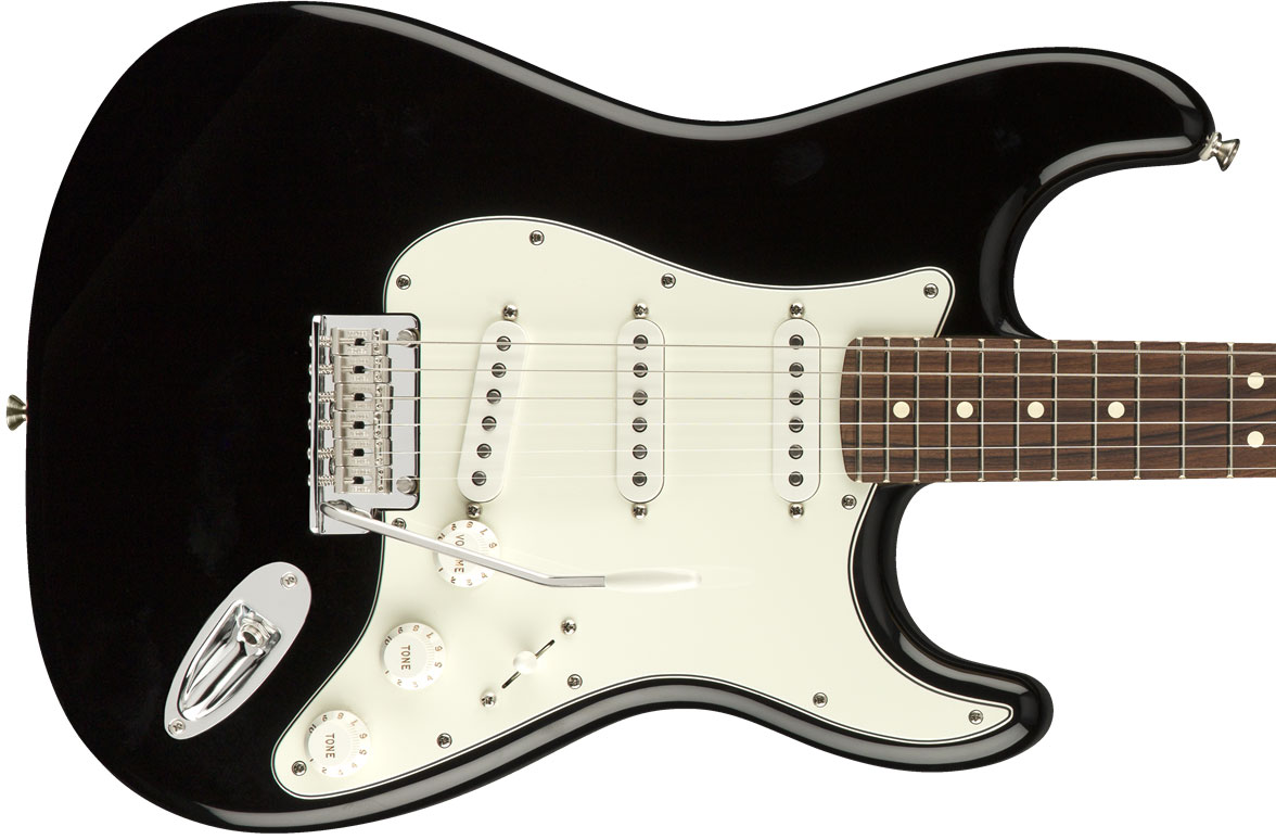 Fender Strat Player Mex Sss Pf - Black - Guitarra eléctrica con forma de str. - Variation 1