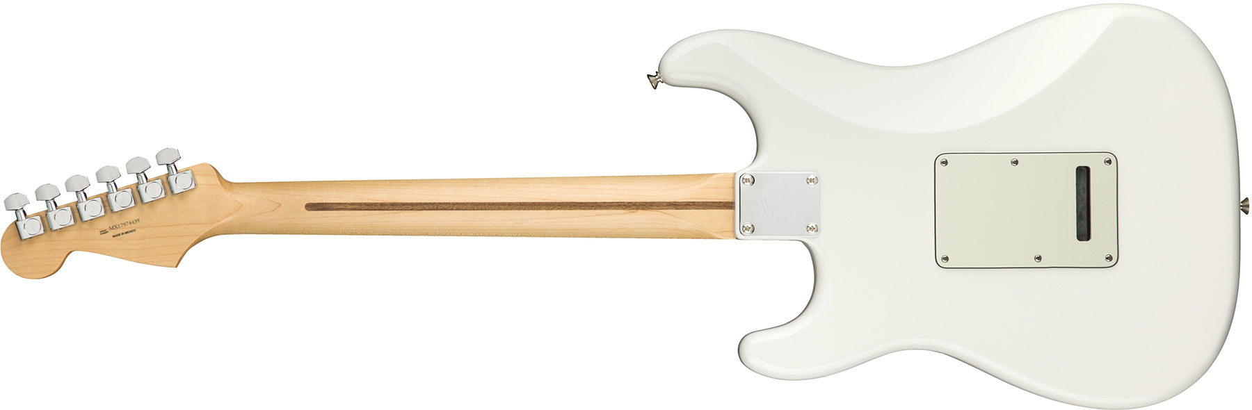 Fender Strat Player Mex Sss Pf - Polar White - Guitarra eléctrica con forma de str. - Variation 1