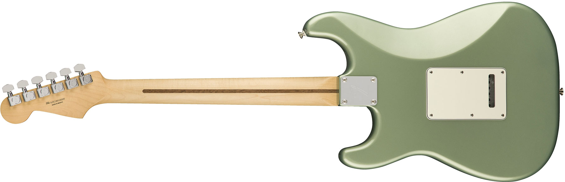 Fender Strat Player Mex Sss Pf - Sage Green Metallic - Guitarra eléctrica con forma de str. - Variation 1