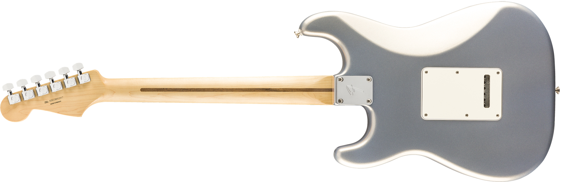 Fender Strat Player Mex 3s Trem Pf - Silver - Guitarra eléctrica con forma de str. - Variation 1