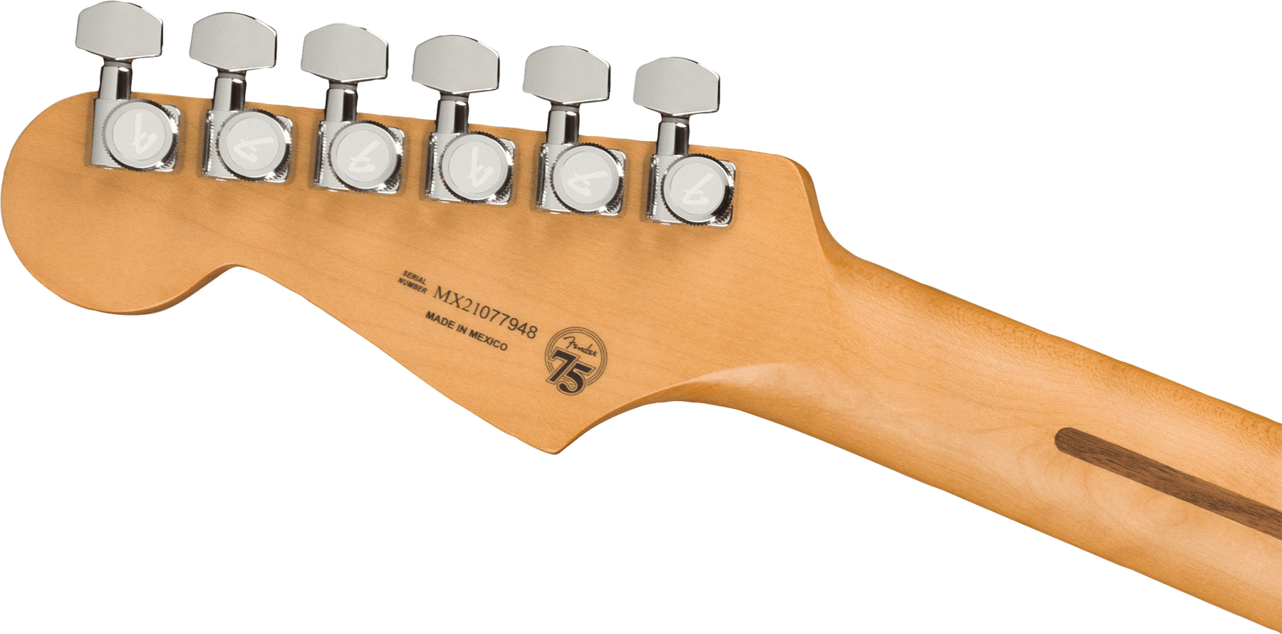 Fender Strat Player Plus Lh Mex Gaucher 3s Trem Mn - Olympic Pearl - Guitarra electrica para zurdos - Variation 3