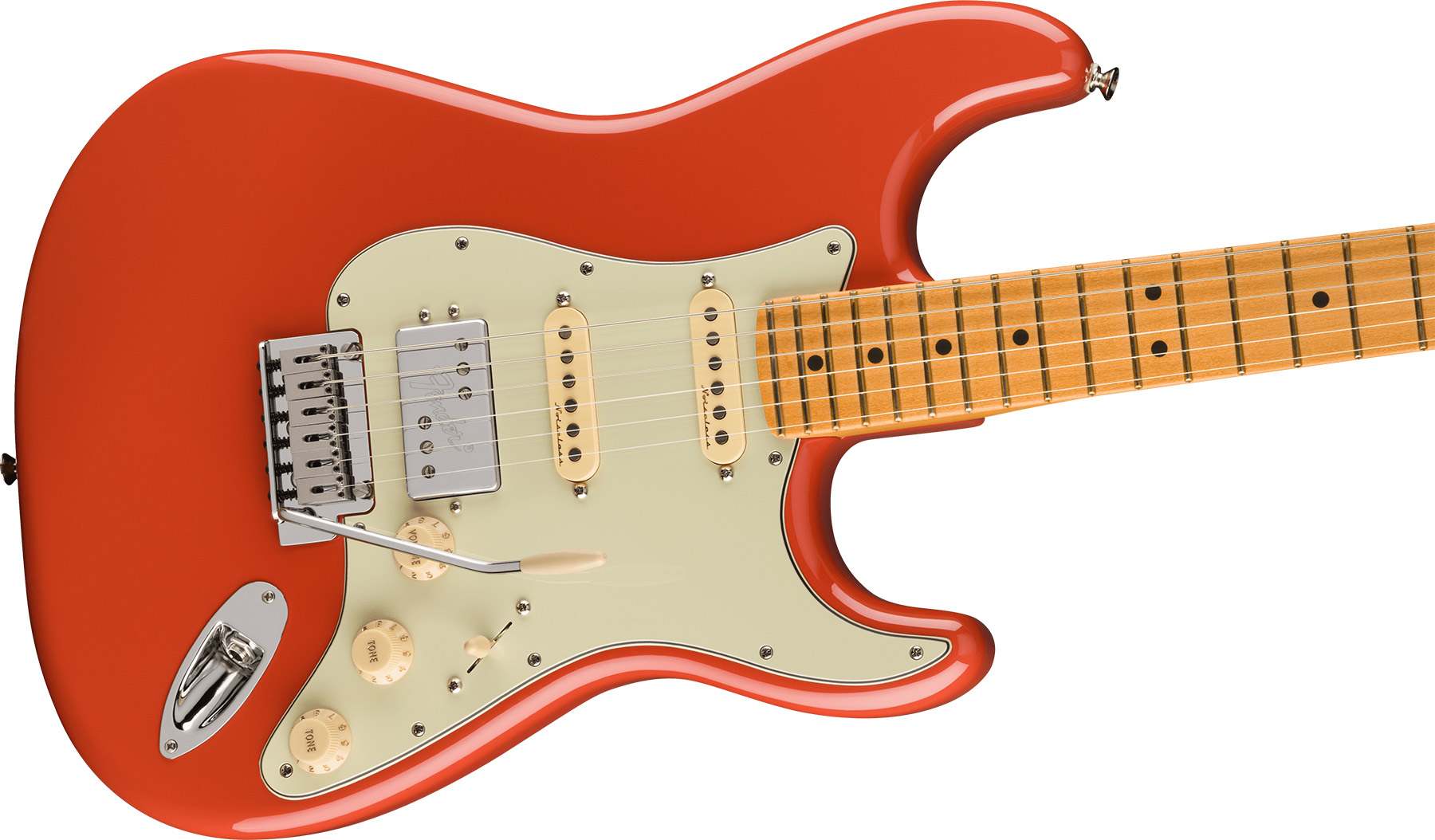Fender Strat Player Plus Mex 2023 Hss Trem Mn - Fiesta Red - Guitarra eléctrica con forma de str. - Variation 2