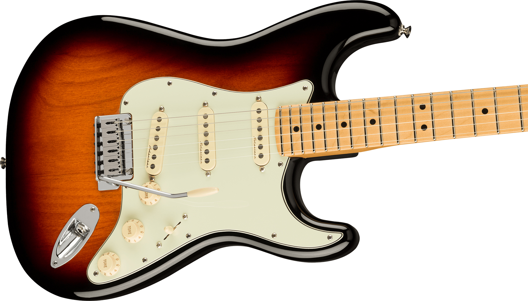 Fender Strat Player Plus Mex 3s Trem Mn - 3-color Sunburst - Guitarra eléctrica con forma de str. - Variation 2