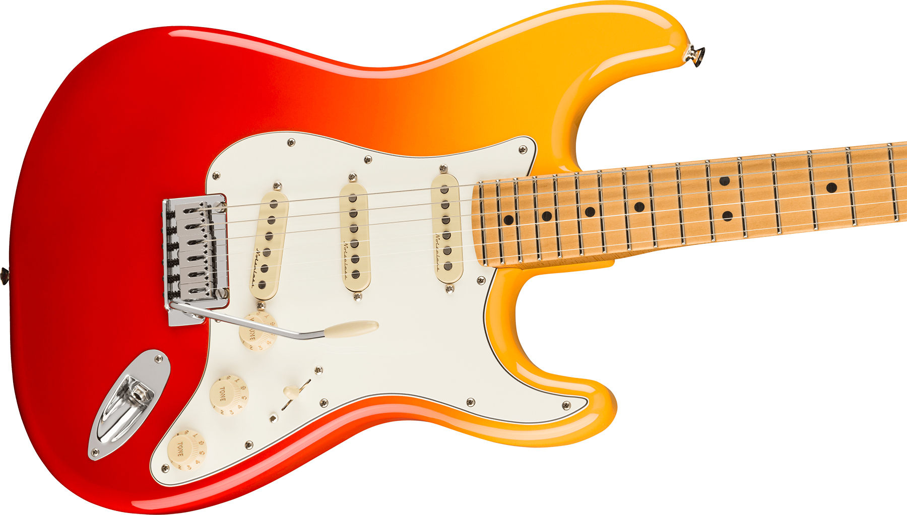 Fender Strat Player Plus Mex 3s Trem Mn - Tequila Sunrise - Guitarra eléctrica con forma de str. - Variation 2