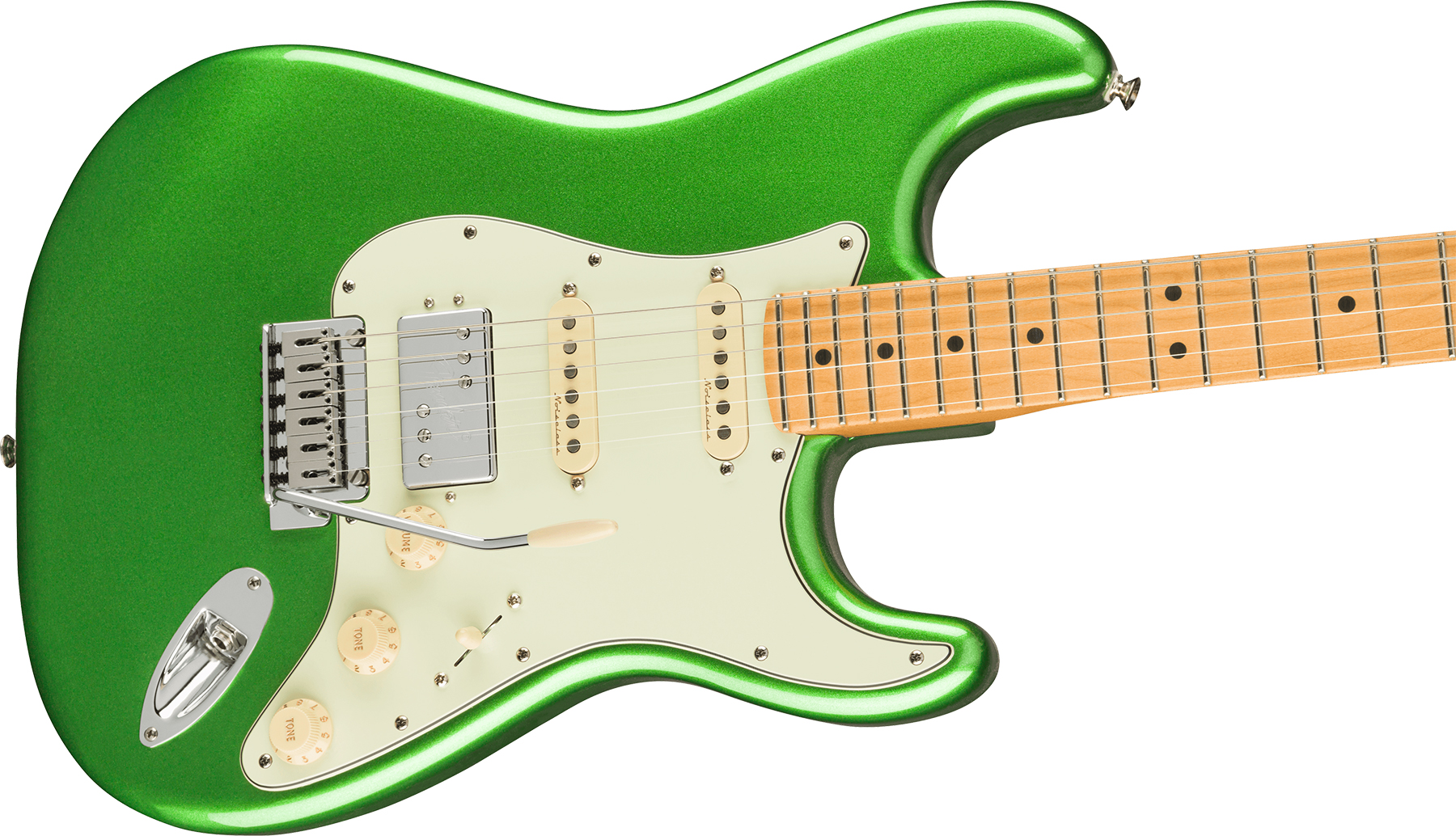 Fender Strat Player Plus Mex Hss Trem Mn - Cosmic Jade - Guitarra eléctrica con forma de str. - Variation 2