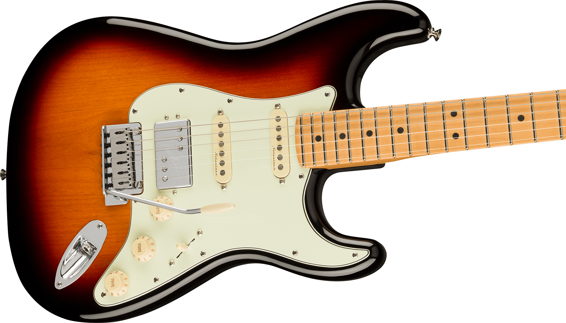 Fender Strat Player Plus Mex Hss Trem Mn - 3-color Sunburst - Guitarra eléctrica con forma de str. - Variation 2
