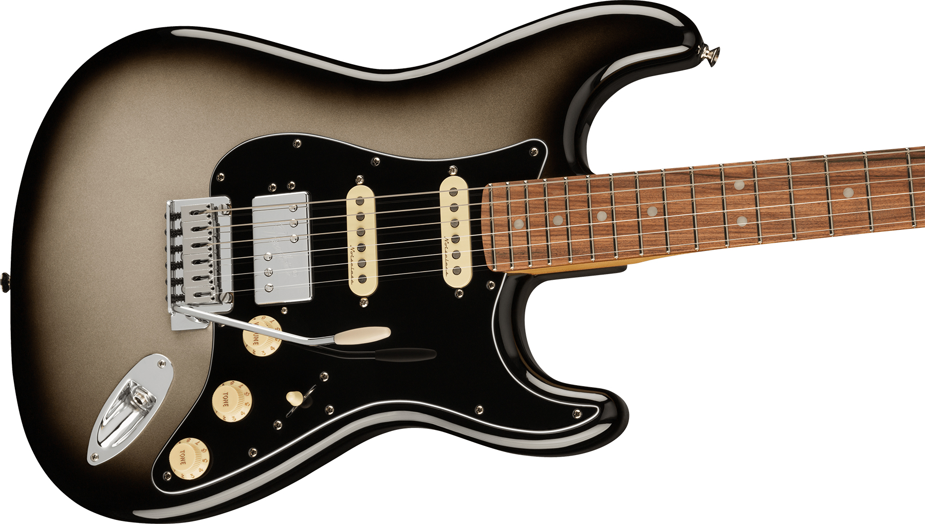 Fender Strat Player Plus Mex Hss Trem Pf - Silverburst - Guitarra eléctrica con forma de str. - Variation 2