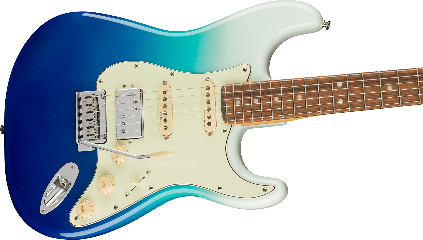 Fender Strat Player Plus Mex Hss Trem Pf - Belair Blue - Guitarra eléctrica con forma de str. - Variation 2