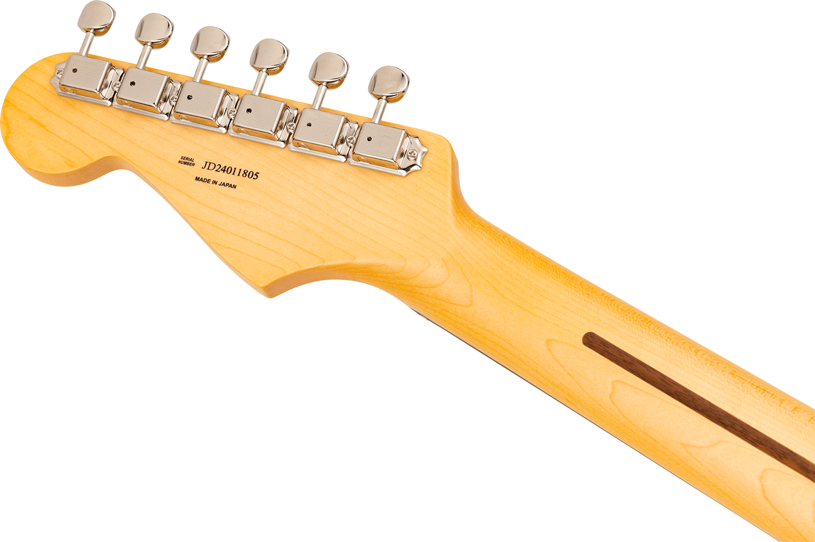 Fender Strat Raw Ash Mij Ltd Jap 3s Trem Rw - Black - Guitarra eléctrica con forma de str. - Variation 3