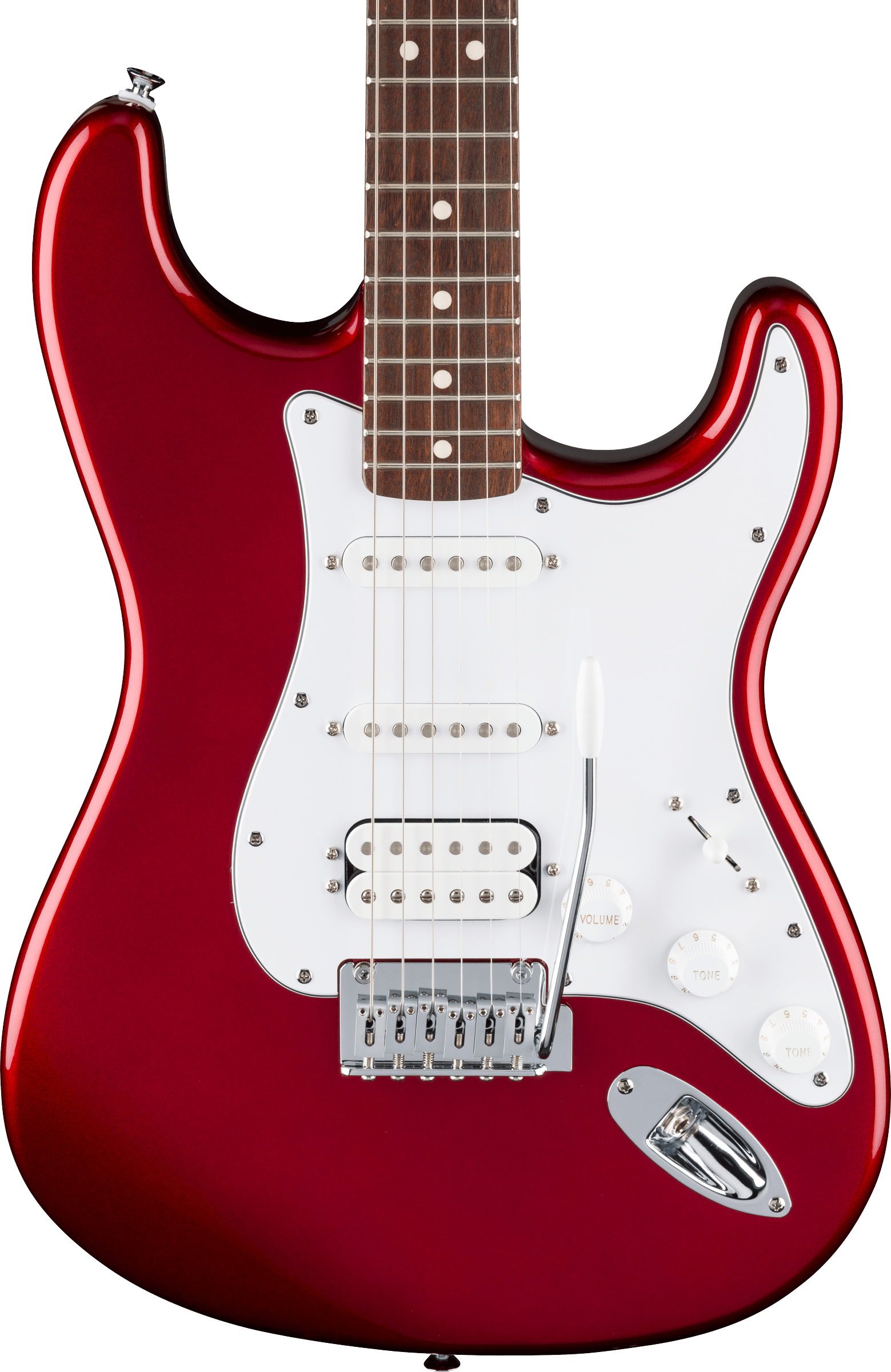 Fender Strat Standard Hss Trem Lau - Candy Cola - Guitarra eléctrica con forma de str. - Variation 2