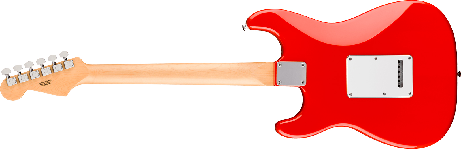 Fender Strat Standard Ind 3s Trem Lau - Fiesta Red - Guitarra eléctrica con forma de str. - Variation 1