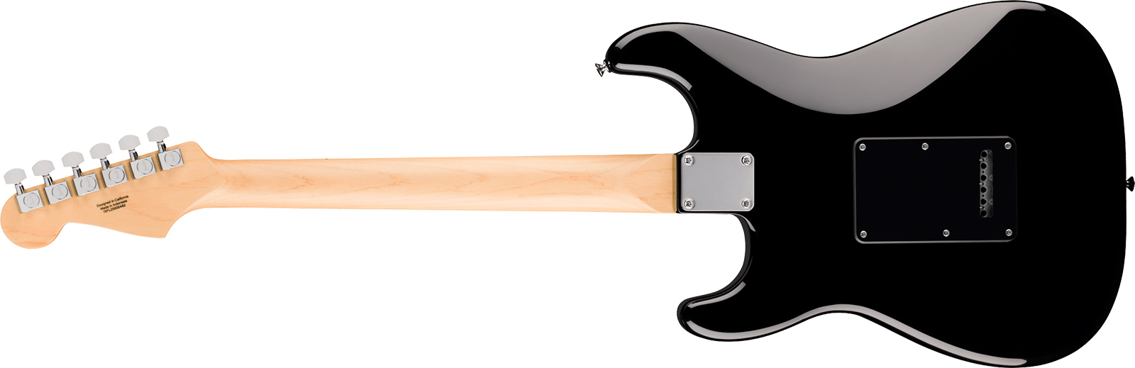 Fender Strat Standard Ind 3s Trem Mn - Black - Guitarra eléctrica con forma de str. - Variation 1
