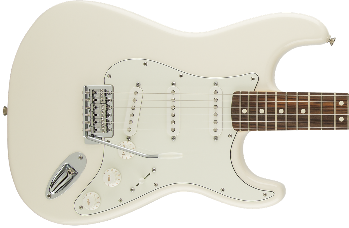 Fender Strat Standard Mex Sss Pf - Arctic White - Guitarra eléctrica con forma de str. - Variation 1