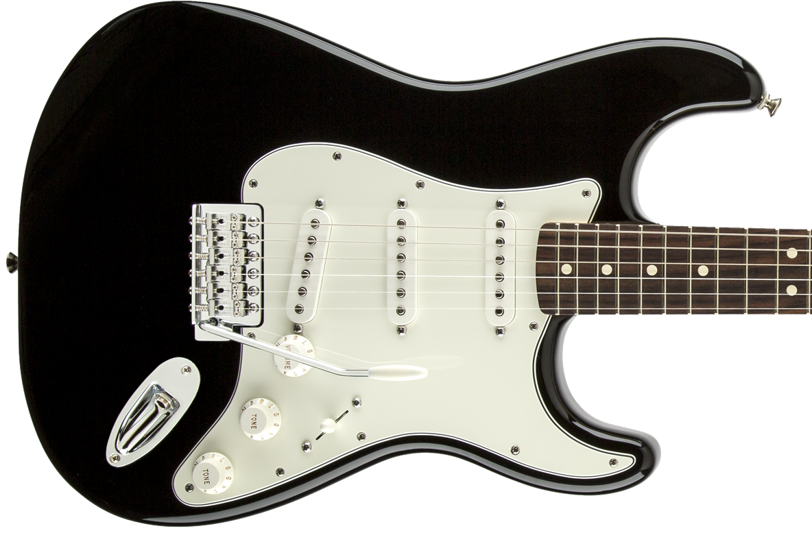 Fender Strat Standard Mex Sss Pf - Black - Guitarra eléctrica con forma de str. - Variation 1