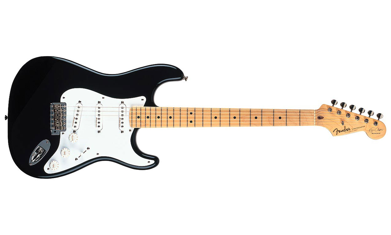 Fender Strat Eric Clapton Usa Signature 3s Trem Mn - Black - Guitarra eléctrica con forma de str. - Variation 1