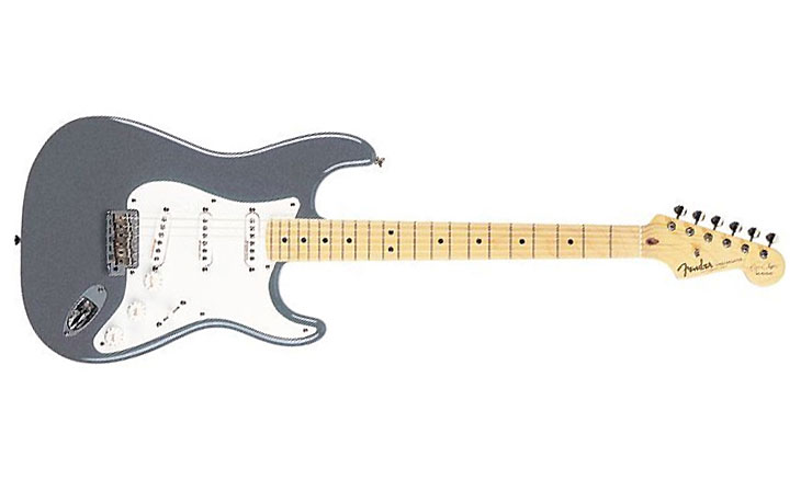Fender Strat Usa American Artist Eric Clapton 3s Mn Pewter - Guitarra eléctrica con forma de str. - Variation 1