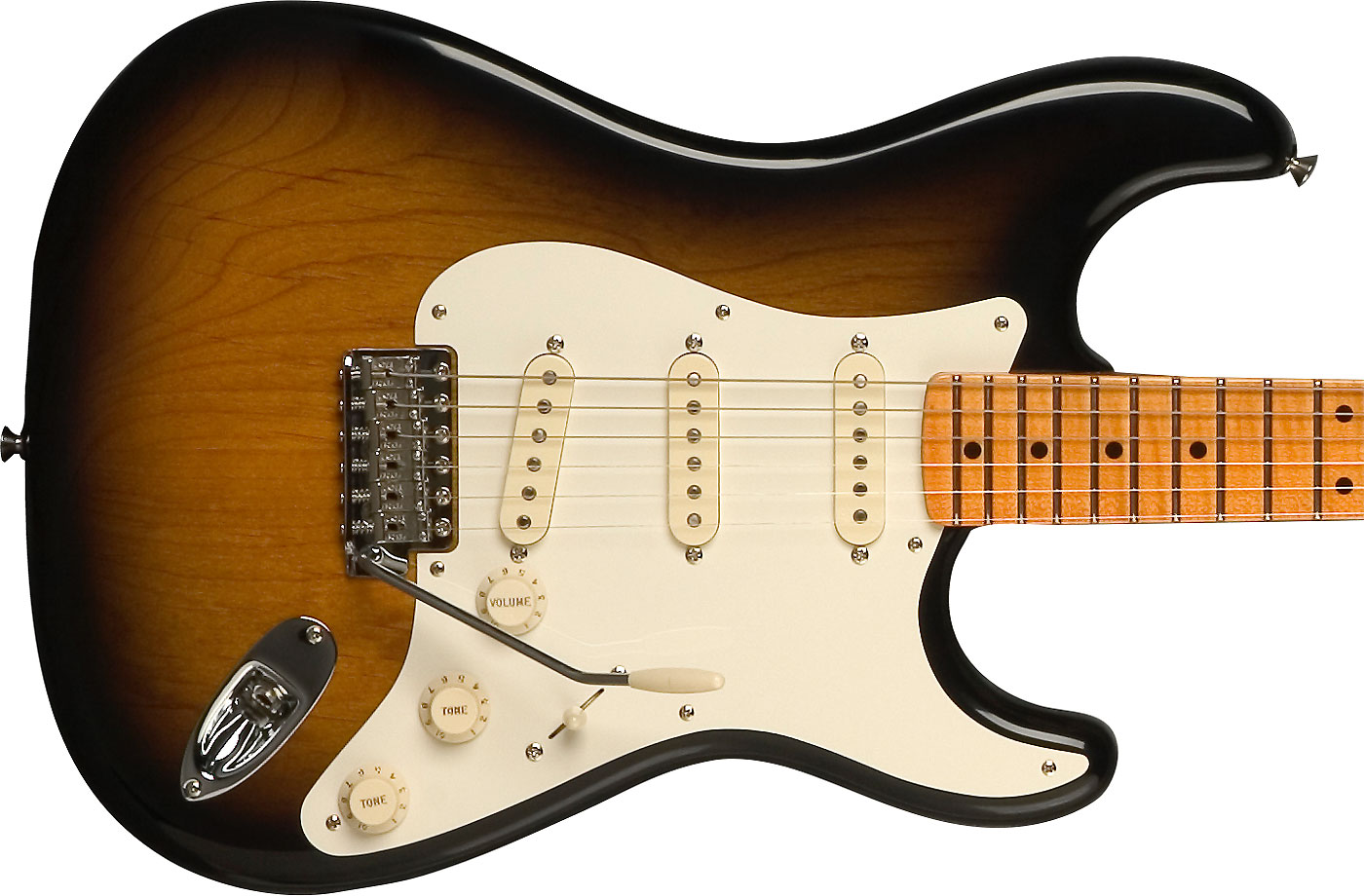 Fender Strat Eric Johnson Usa Sss Mn - 2-color Sunburst - Guitarra eléctrica con forma de str. - Variation 2