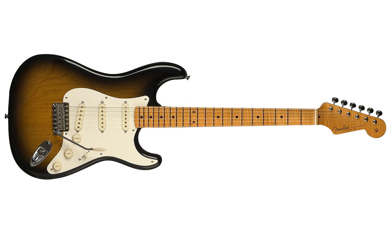 Fender Strat Eric Johnson Usa Sss Mn - 2-color Sunburst - Guitarra eléctrica con forma de str. - Variation 1