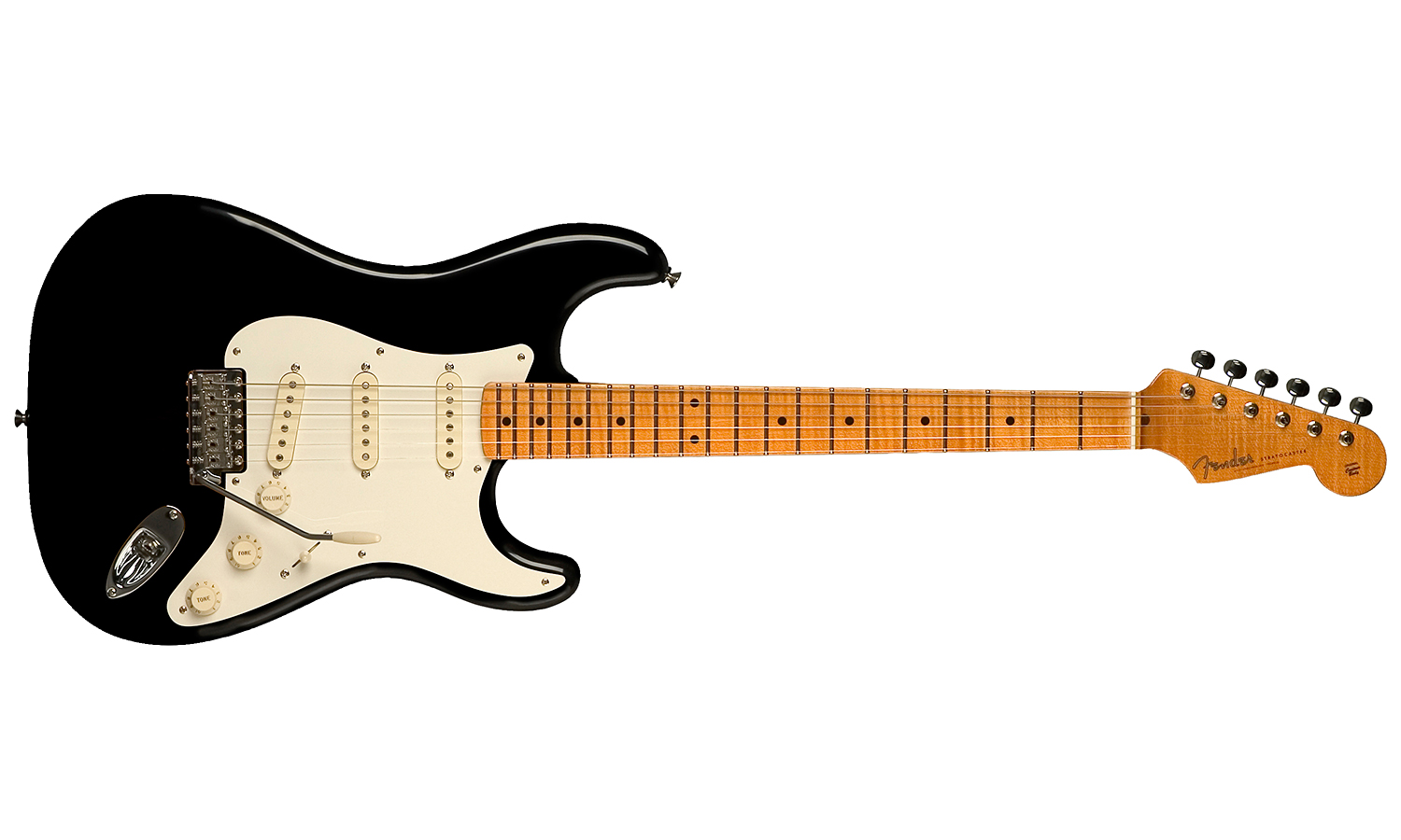 Fender Strat Eric Johnson Usa Signature Sss Mn - Black - Guitarra eléctrica con forma de str. - Variation 1