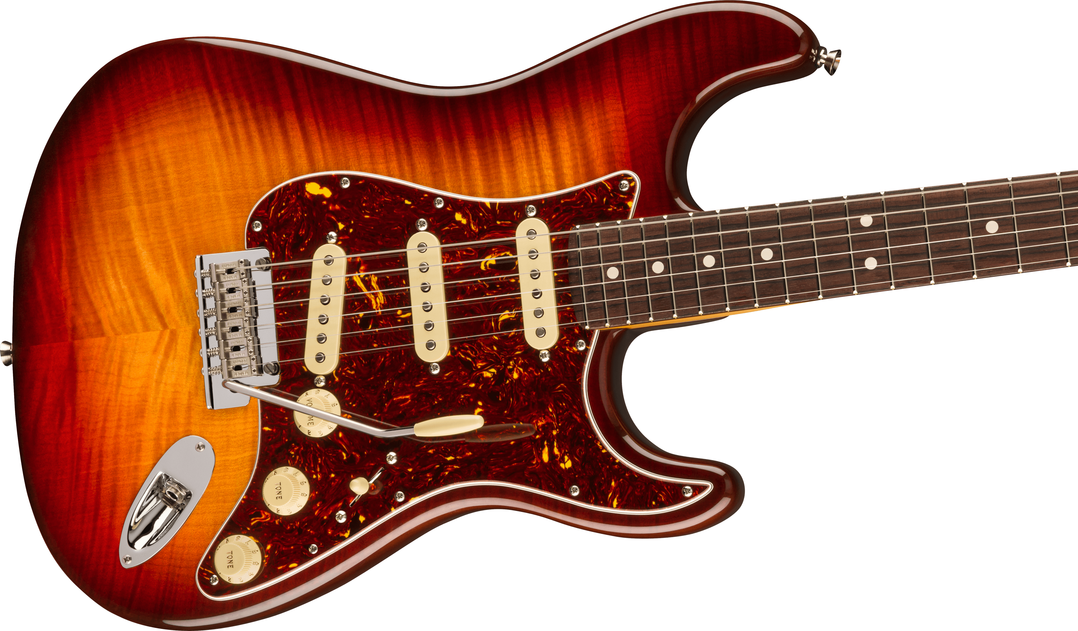 Fender Stratocaster American Pro Ii 70th Anniversary 3s Trem Mn - Comet Burst - Guitarra eléctrica con forma de str. - Variation 3