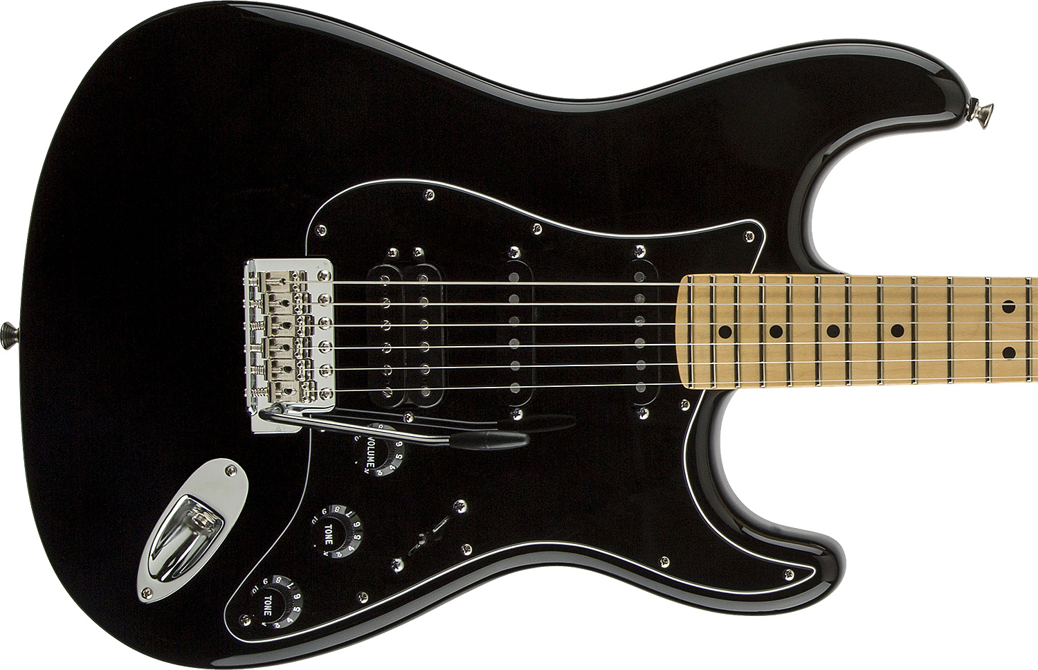Fender Stratocaster American Special Hss Usa Mn - Black - Guitarra eléctrica con forma de str. - Variation 2