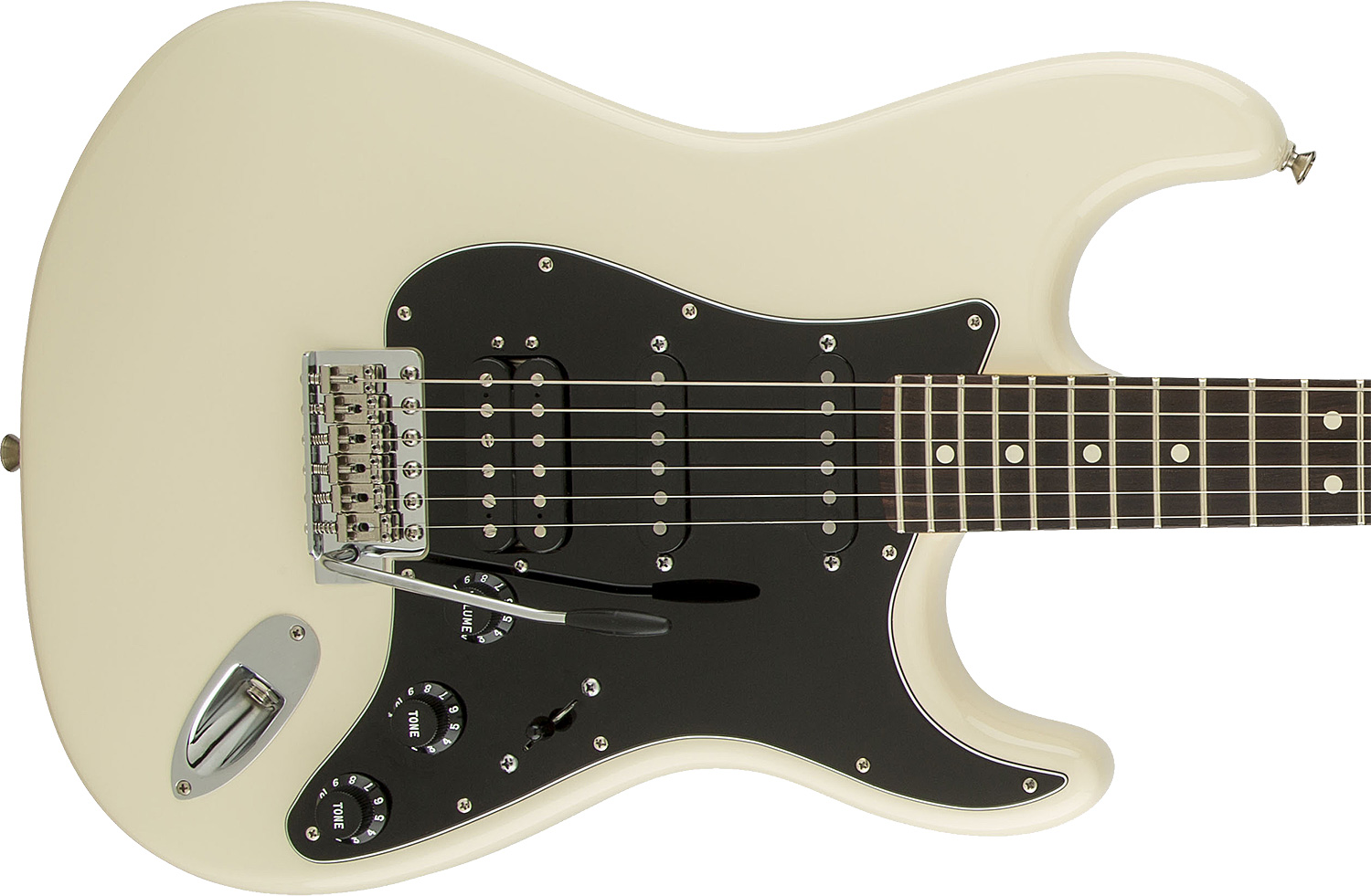 Fender Strat American Special Hss Usa Rw - Olympic White - Guitarra eléctrica con forma de str. - Variation 2