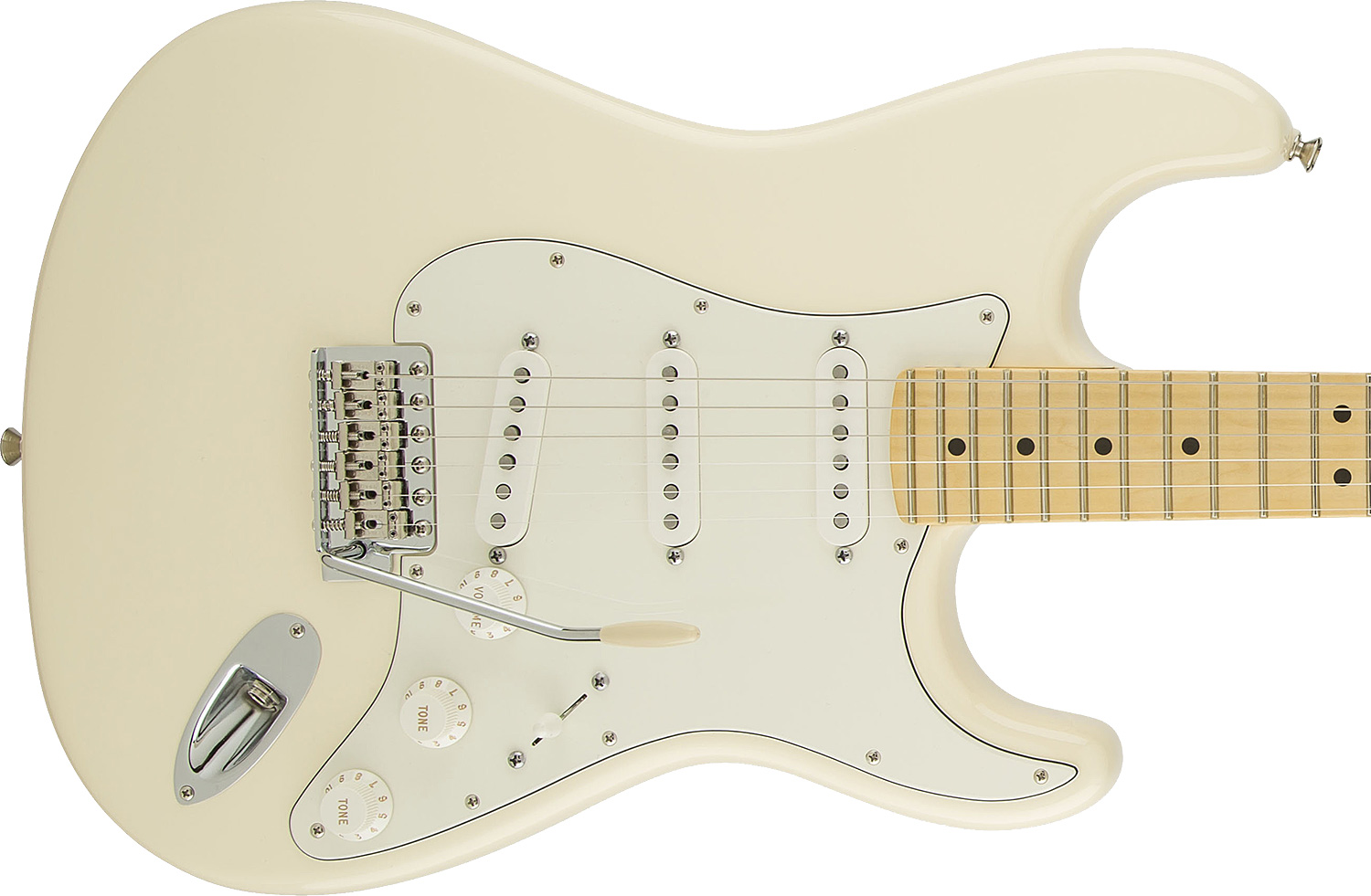 Fender Strat American Special Usa Mn - Olympic White - Guitarra eléctrica con forma de str. - Variation 2