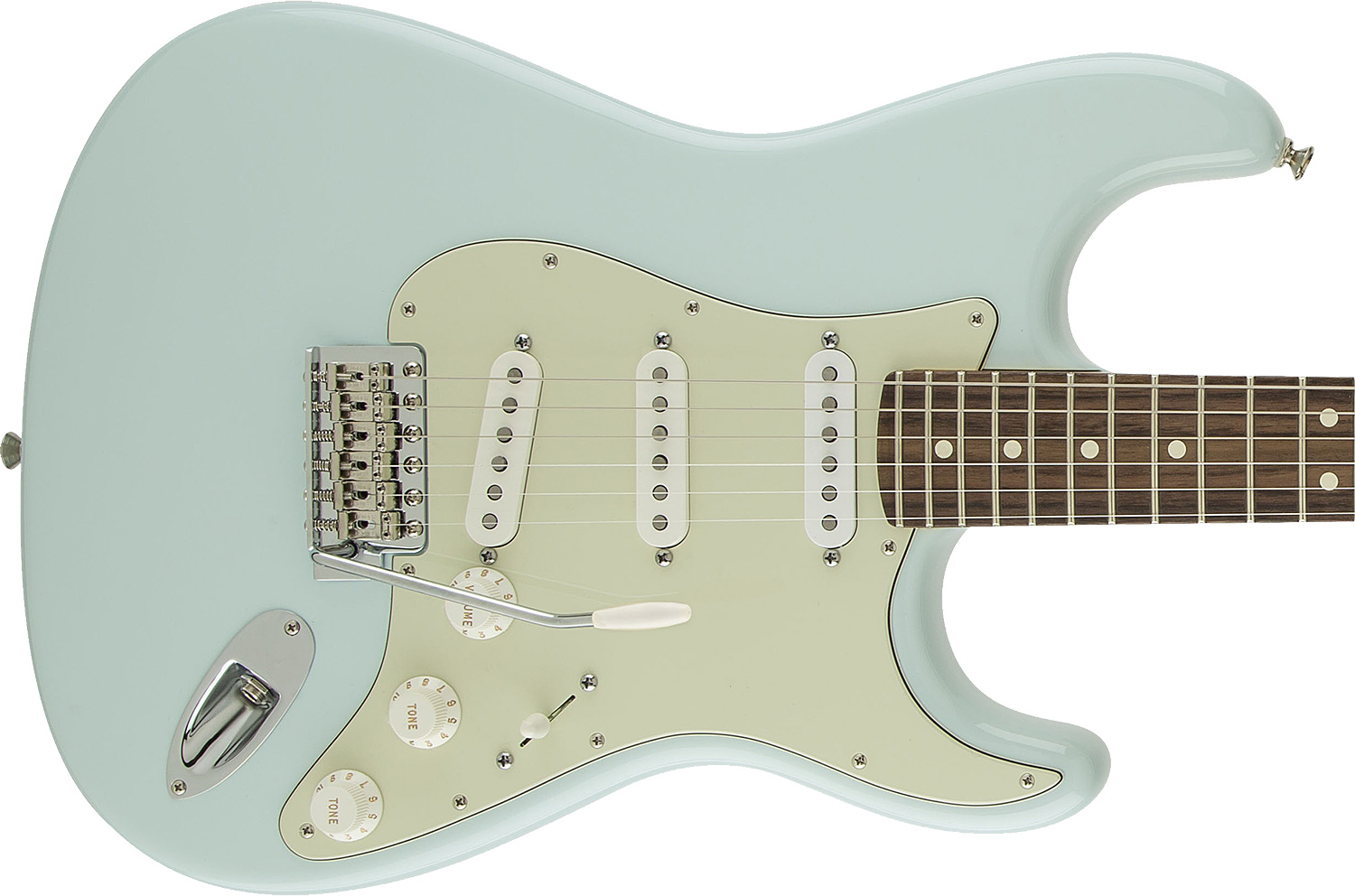 Fender Strat American Special Usa Rw - Sonic Blue - Guitarra eléctrica con forma de str. - Variation 2