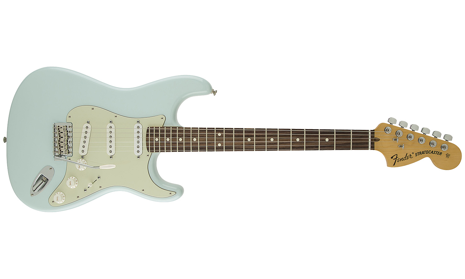 Fender Strat American Special Usa Rw - Sonic Blue - Guitarra eléctrica con forma de str. - Variation 1