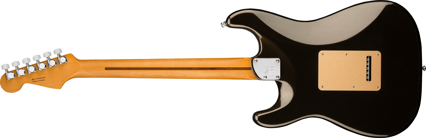 Fender Strat American Ultra 2019 Usa Mn - Texas Tea - Guitarra eléctrica con forma de str. - Variation 1