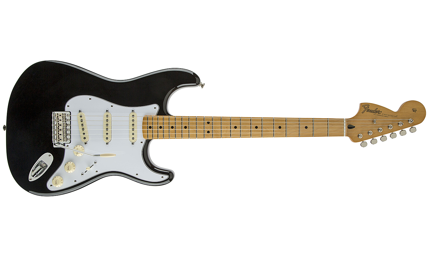 Fender Jimi Hendrix Strat Mex Sss Mn - Black - Guitarra eléctrica con forma de str. - Variation 3