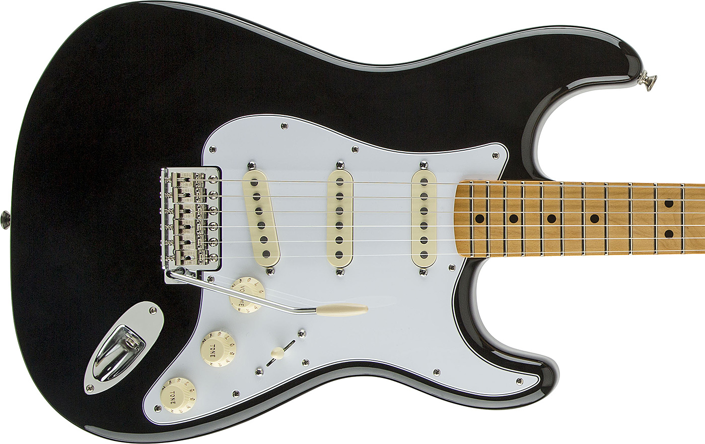 Fender Jimi Hendrix Strat Mex Sss Mn - Black - Guitarra eléctrica con forma de str. - Variation 5