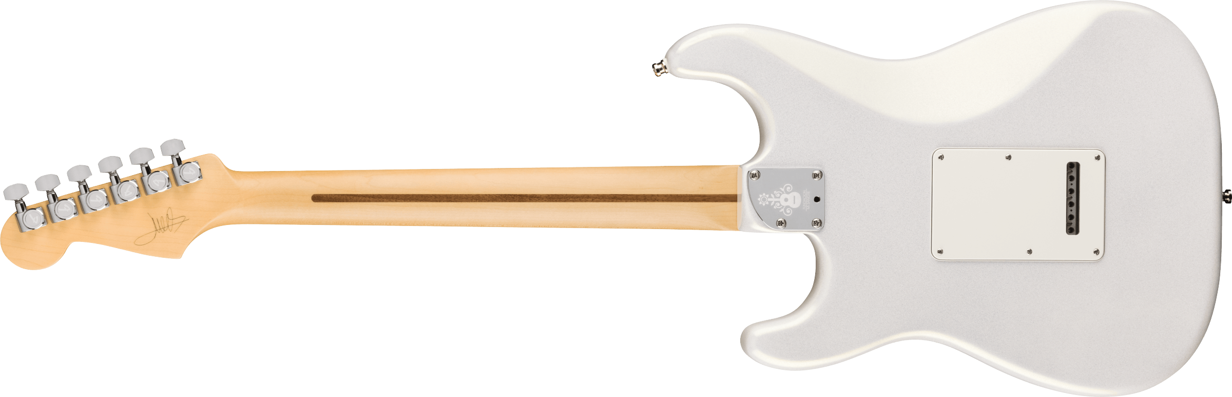 Fender Juanes Strat Trem Hss Mn - Luna White - Guitarra eléctrica con forma de str. - Variation 1