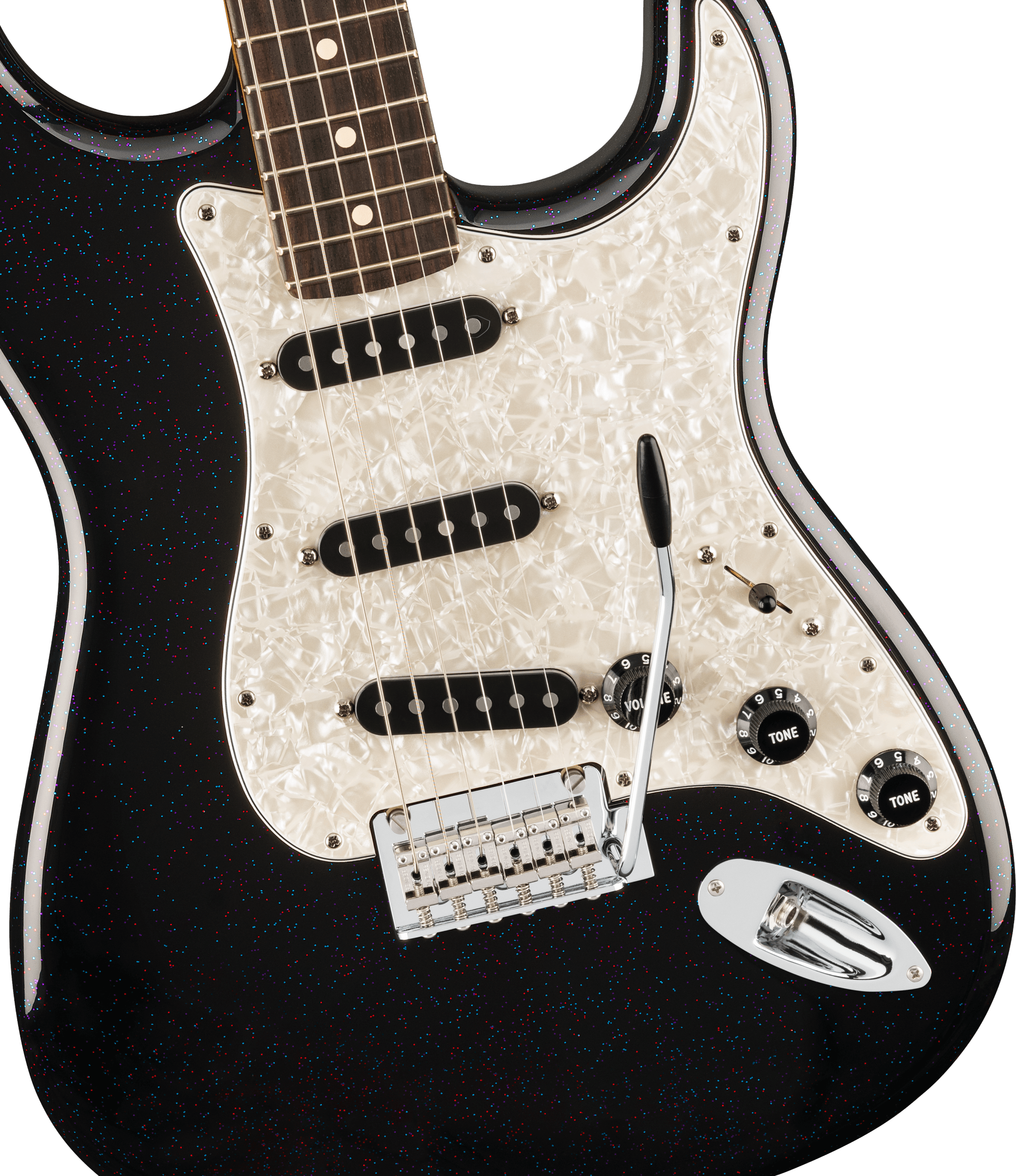 Fender Stratocaster Player 70th Anniversary 3s Trem Rw - Nebula Noir - Guitarra eléctrica con forma de str. - Variation 2