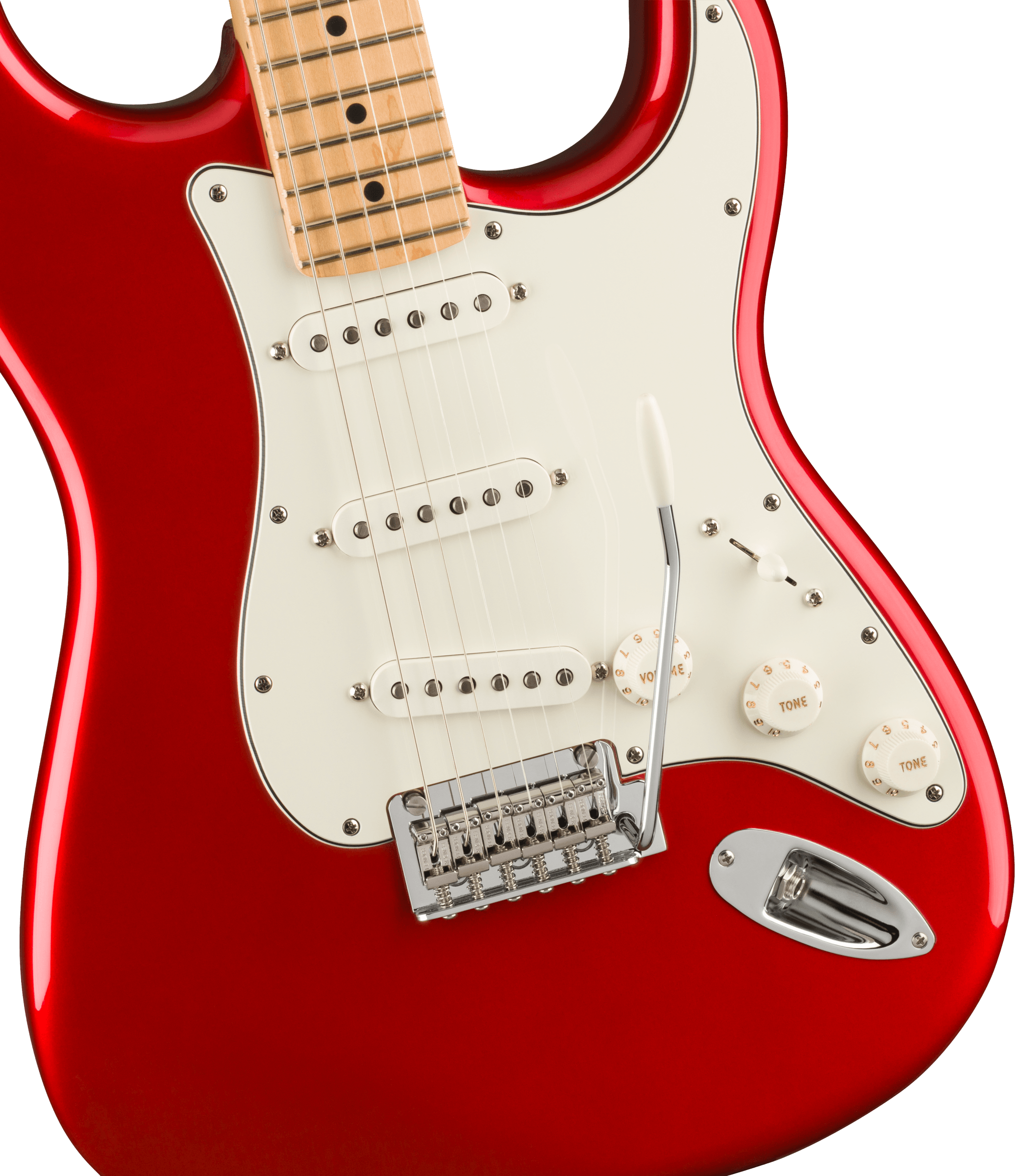 Fender Strat Player Mex 2023 3s Trem Mn - Candy Apple Red - Guitarra eléctrica con forma de str. - Variation 2