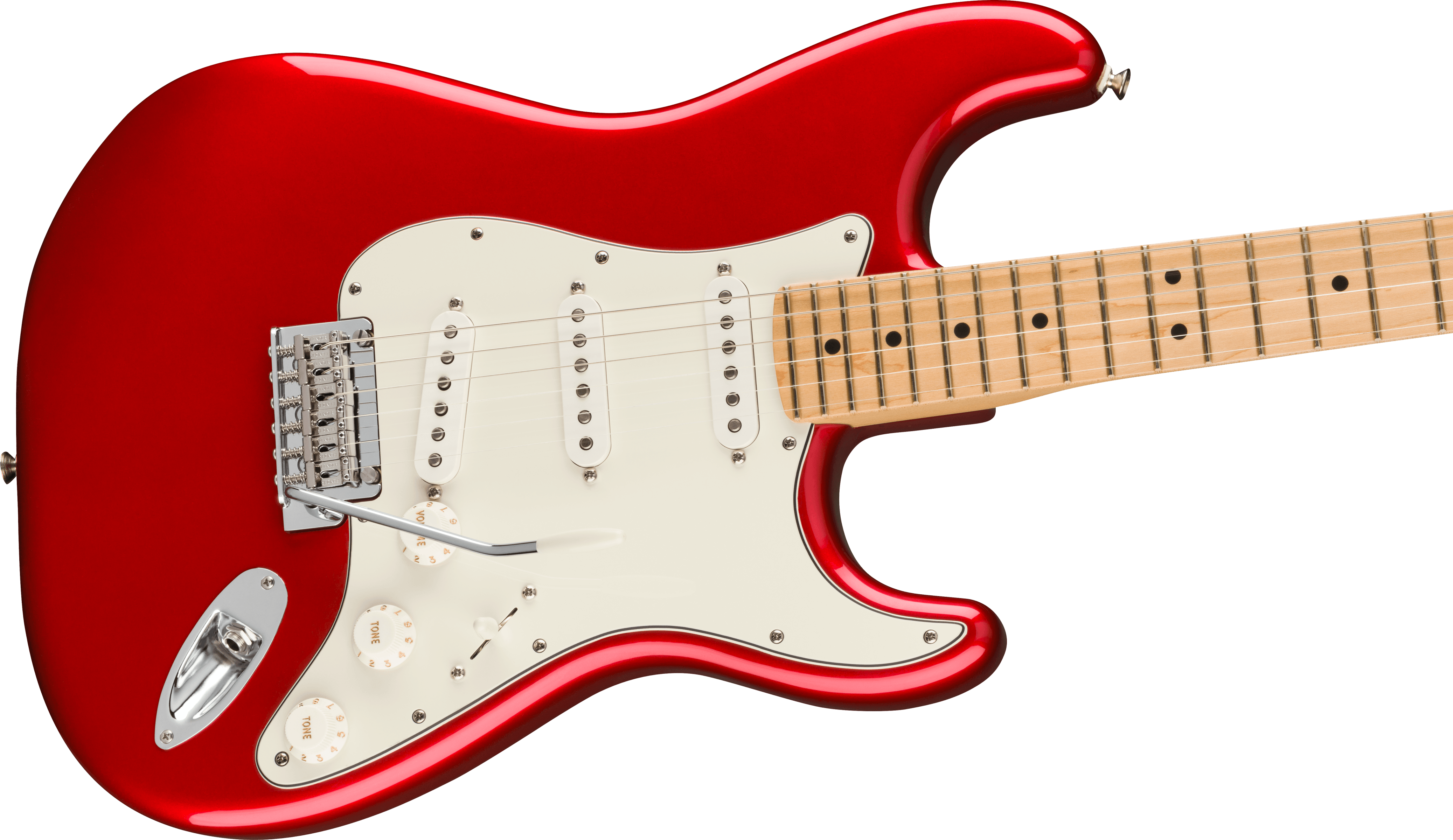 Fender Strat Player Mex 2023 3s Trem Mn - Candy Apple Red - Guitarra eléctrica con forma de str. - Variation 3