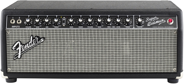 Fender Super Bassman - Black/silver - Cabezal para bajo - Variation 1