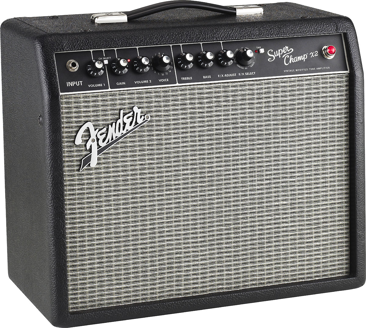 Fender Super Champ X2 2012 15w 1x10 Black - Combo amplificador para guitarra eléctrica - Variation 1